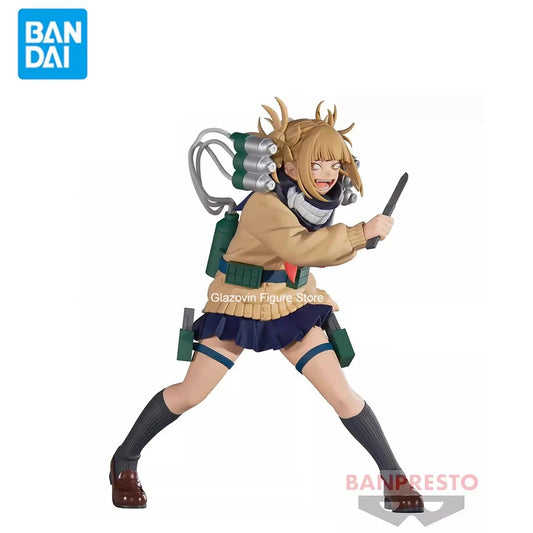 Original Genuine Bandai My Hero Academia 17cm Himiko Toga Girl Figurine Collection Model Doll Toys Droppshiping Wholesale