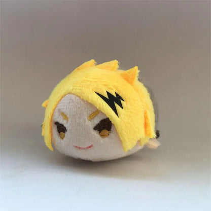 6cm My Hero Academia Mini Mochi Mascot Doll Plush Pendant Toys Deku Kirishima Eijiro Bakugo Kaminari Denki Collectibles Gift Toy