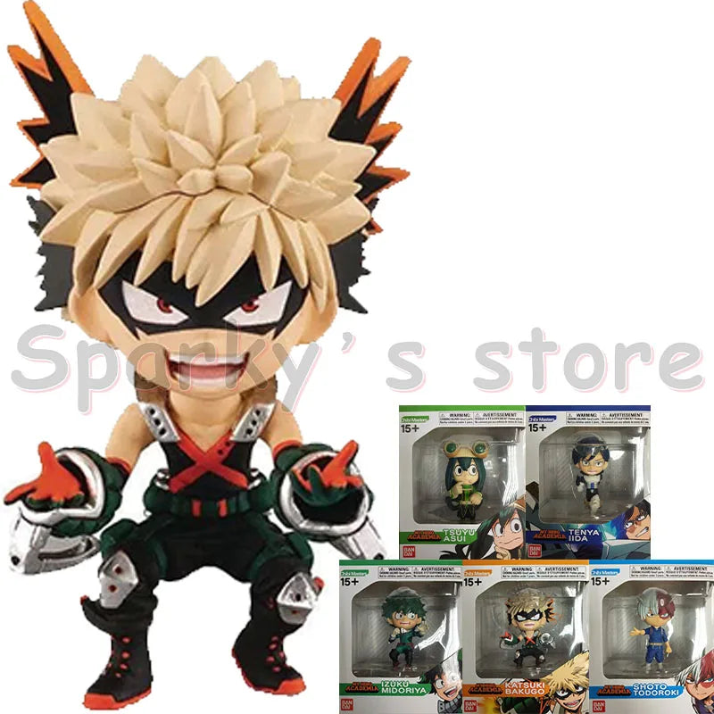 Bandai Original CANDY TOY/EX CASHAPON Gashapon MY HERO ACADEMIA Anime Figure Bakugou Katsuki Action Figure Toys For Kids Gifts