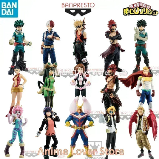 In Stock Original Banpresto My Hero Academia Age Of Heroes Midoriya Izuku Todoroki Shoto Kirishima Eijiro Anime Figure Toys