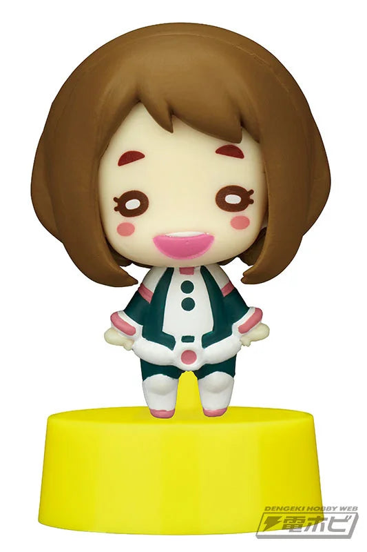 Action My Hero Academia Gashapon 5.5cm Midoriya Izuku Uraraka Ochako Iida Tenya Todoroki Shouto Bakugou Katsuki Model Toys Gifts