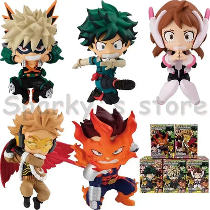 Bandai Original CANDY TOY/EX CASHAPON Gashapon MY HERO ACADEMIA Anime Figure Bakugou Katsuki Action Figure Toys For Kids Gifts
