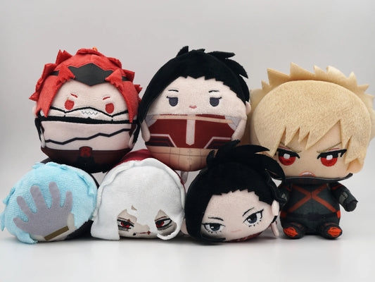 My Hero Academia Anime Bakugou Katsuki Shigaraki Tomura Yaoyorozu Momo Kirishima Eijirou MHA Plush Keychain Toys