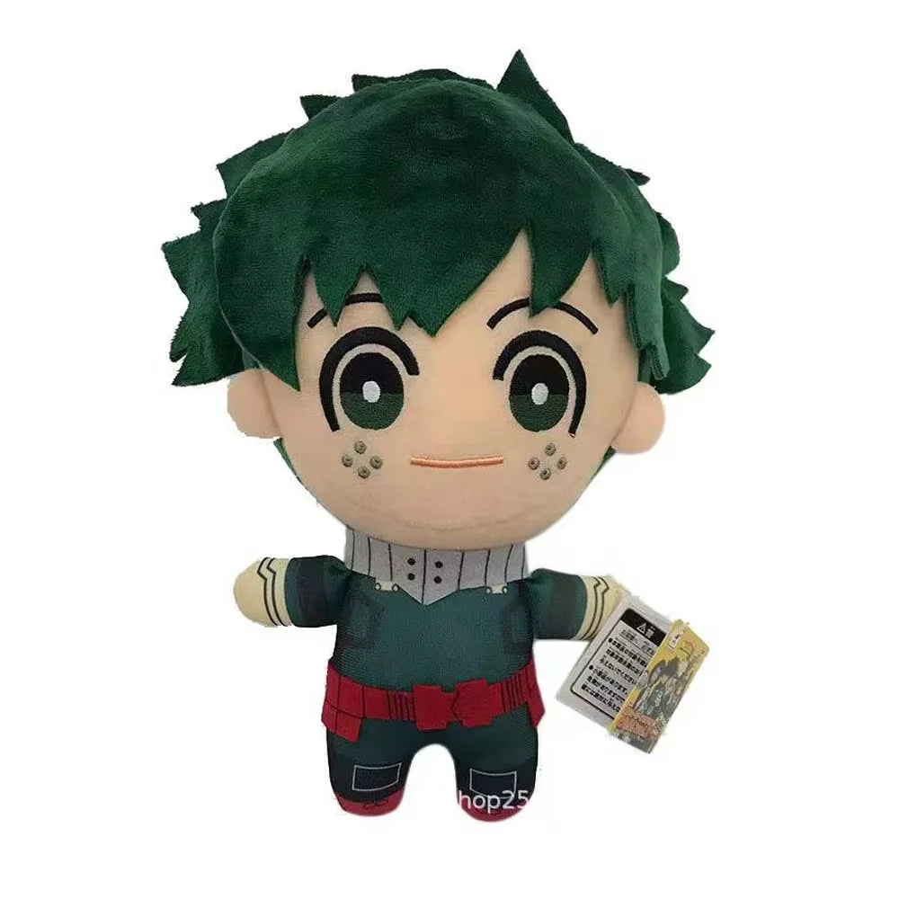 Anime 12-25cm My Hero Academia Plush Toys Cartoon Izuku Midoriya Katsuki Bakugou Shouto Todoroki Stuffed Dolls Kids Gifts