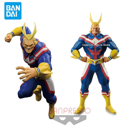 Glazovin 100% Original Genuine My Hero Academia Battle Vol.5 17cm All Might PVC Action Figure Anime Model Toys Gift