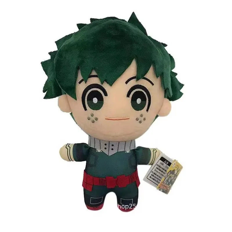 Anime 12-25cm My Hero Academia Plush Toys Cartoon Izuku Midoriya Katsuki Bakugou Shouto Todoroki Stuffed Dolls Kids Gifts